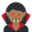 woman vampire, medium-dark skin tone